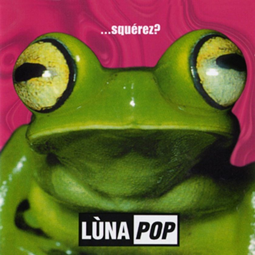 Copertina della produzione discografica con Lunapop