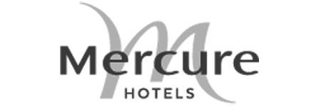 Logo catena alberghiera Mercure Hotels