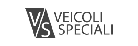 Logo rappresentativo della ditta VS azienda specializzata in produzione di veicoli speciali cliente della casa di produzione Soundless studio